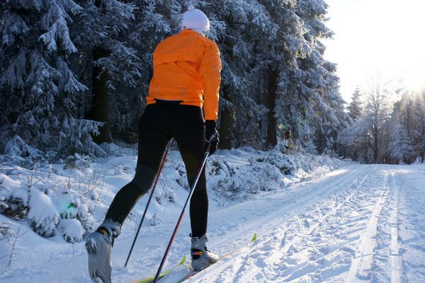 Ski de fond à la montagne